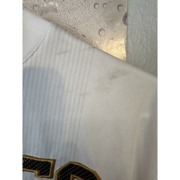 Umbro El Salvador Futbol Jersey White ES Soccer Camisa La Selecta Men L Stain - Picture 3 of 5